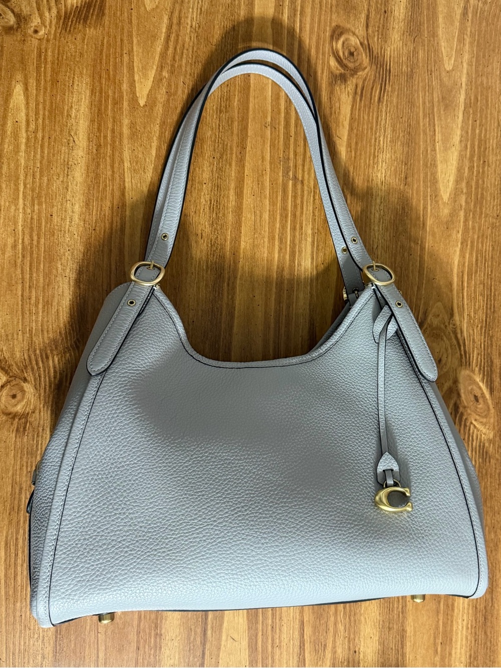 Coach Lori Pebbled Leather Shoulder Bag